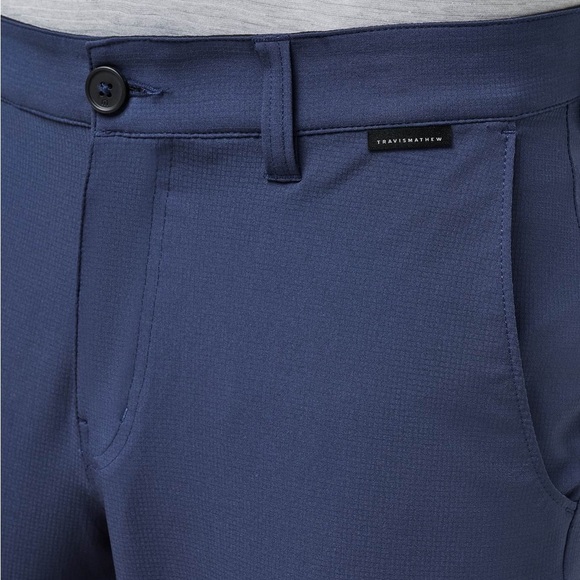 New Travis Mathew Starnes Golf Shorts Men’s Size 28 Heater Series Navy Quick-Dry - Picture 4 of 9